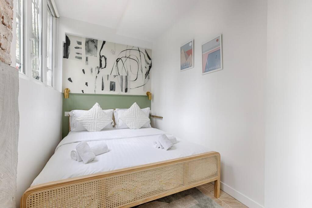 Appartement Mykeypers - Chic & Elegant Flat 2Br/6P- Republique à Paris Extérieur photo