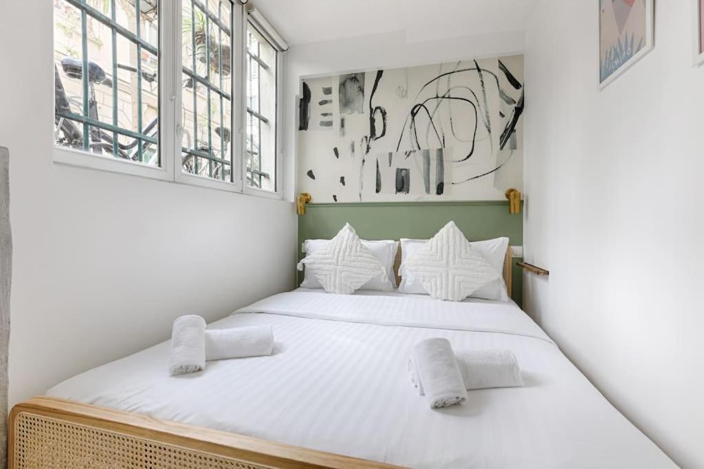 Appartement Mykeypers - Chic & Elegant Flat 2Br/6P- Republique à Paris Extérieur photo