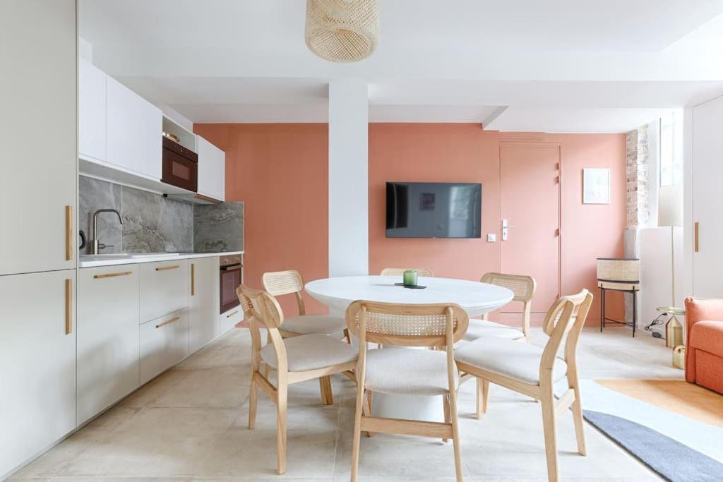 Appartement Mykeypers - Chic & Elegant Flat 2Br/6P- Republique à Paris Extérieur photo
