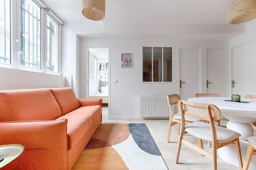 Appartement Mykeypers - Chic & Elegant Flat 2Br/6P- Republique à Paris Extérieur photo